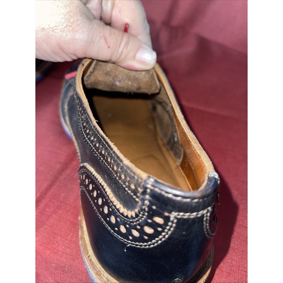 Allen Edmonds \'Strandmok\' Cap-Toe Oxfords‎ Mens 9 3E Made in USA Blue main image 9